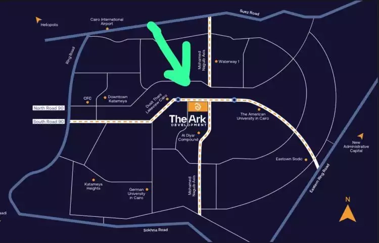 The Ark Mall Business New Cairo

