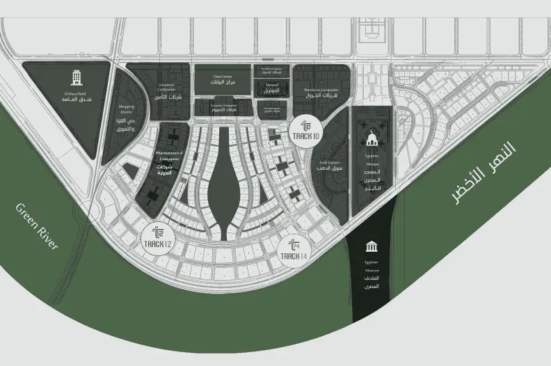 موقع تراك 10 تاور في العاصمة الإدارية الجديدة