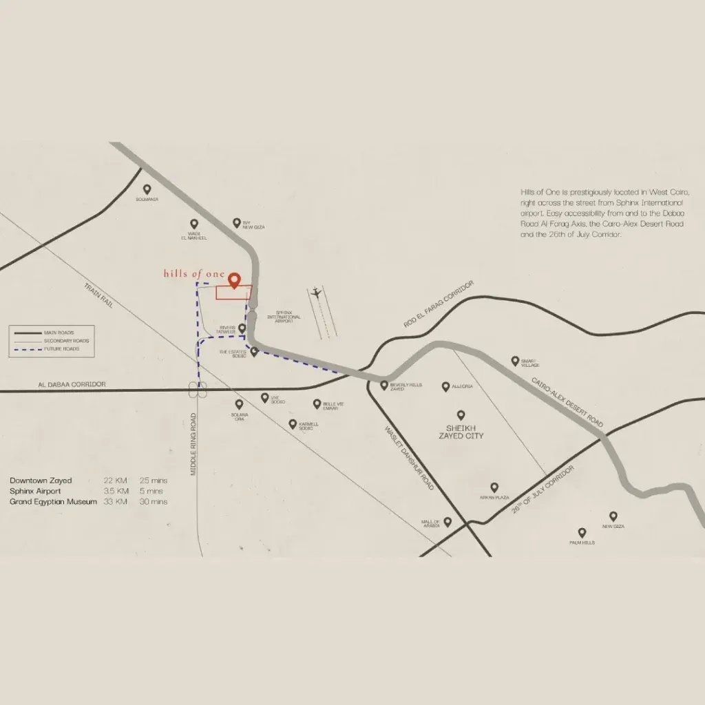 Hills of One New Zayed Compound 