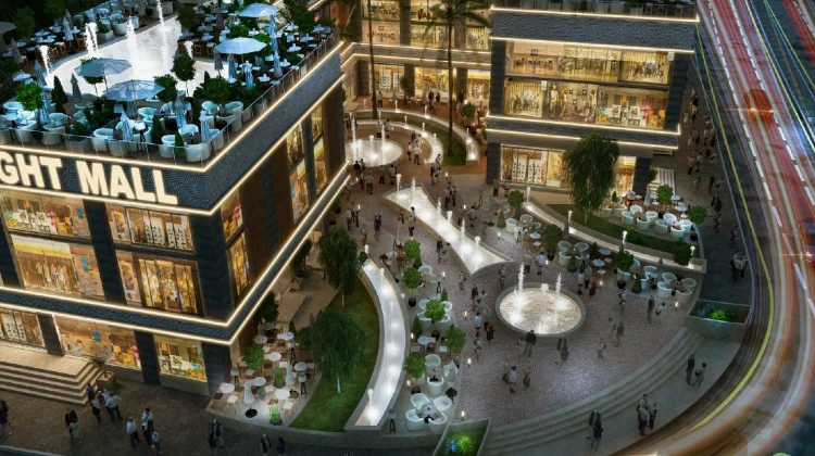  مساحة مول سكاي لايت العاصمة الإدارية الجديدة