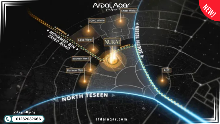 كمبوند نوراي التجمع الخامس موقع Compound Nurai New Cairo