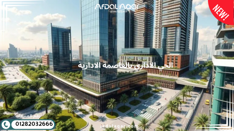 الحي الاداري بالعاصمة الادارية – موقعك الأمثل للاستثمار