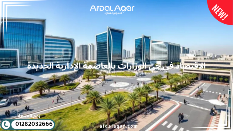 حي الوزارات بالعاصمة الإدارية الجديدة الاقتصاد في حي الوزارات بالعاصمة الإدارية الجديدة