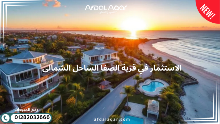 الاستثمار في قرية الصفا الساحل الشمالى