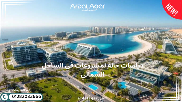 أفضل قري في الساحل الشمالي للاستثمار العقاري دراسات حالة لمشروعات في الساحل الشمالي