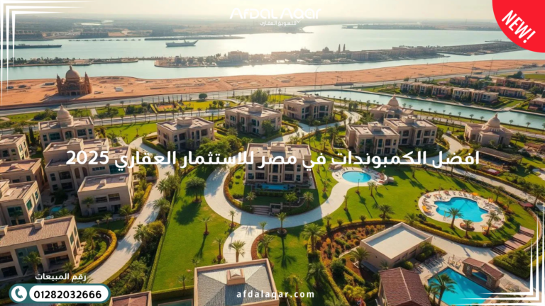 افضل الكمبوندات في مصر للاستثمار العقاري 2025