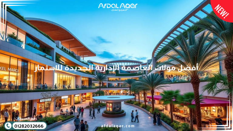 أفضل مولات العاصمة الإدارية الجديدة للاسثمار