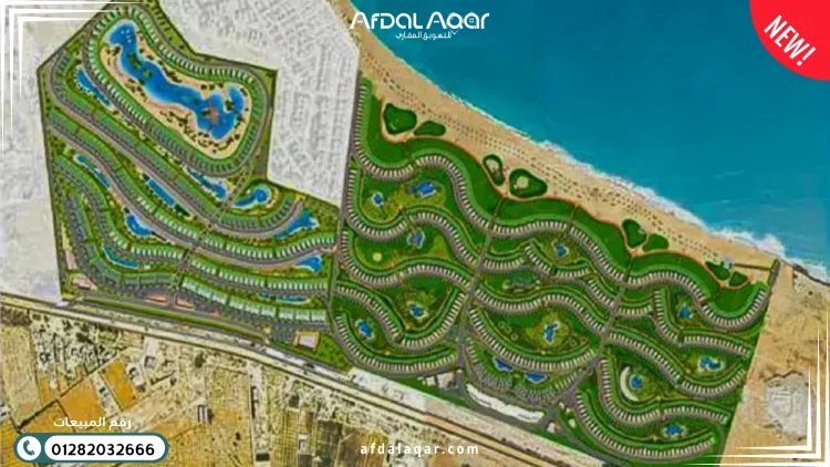 قرية تلال الساحل الشمالي تصميم قرية تلال الساحل الشمالي