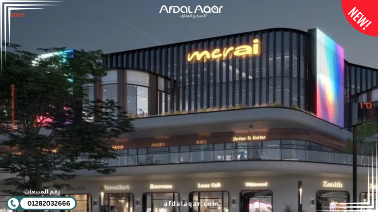 مول ميراي 6 أكتوبر Merai Mall: استثمارك الذكي بمقدم 0% في قلب الحصري