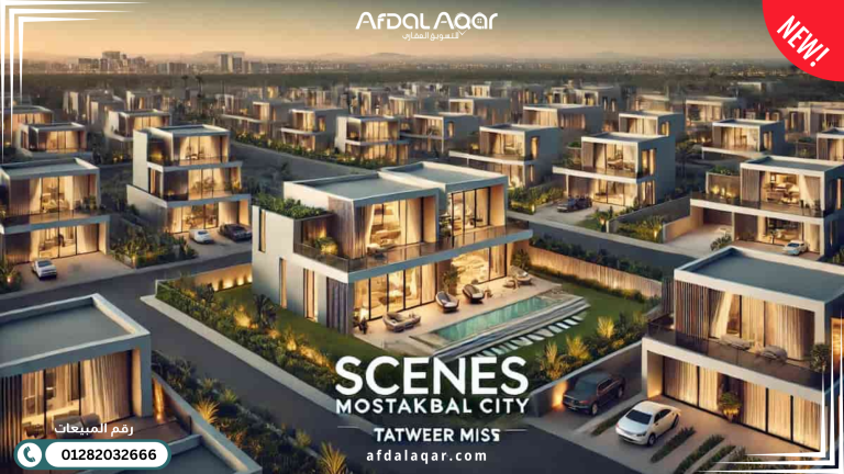 كمبوند سينز المستقبل سيتي Scenes Mostakbal City