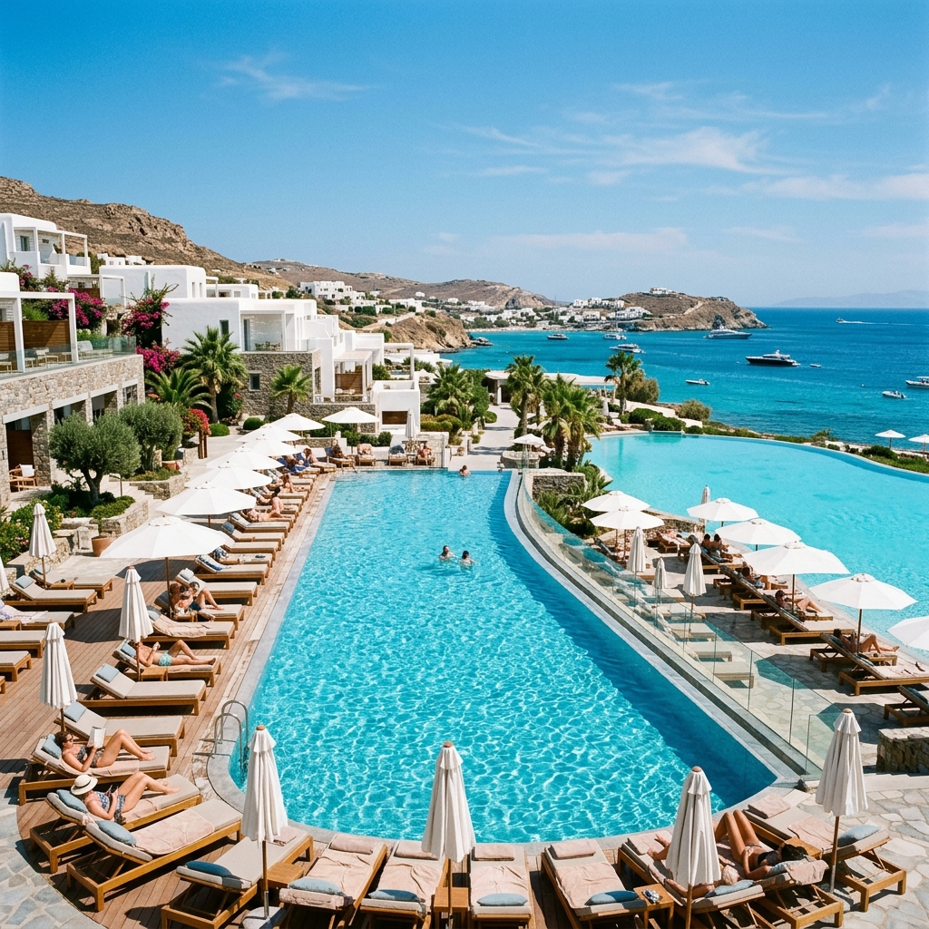 حمامات سباحة كمبوندات الساحل الشمالي