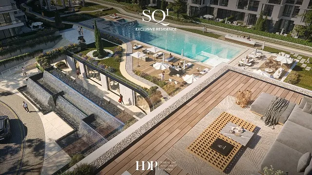 شقة — كمبوند Green Park الحزام الأخضر
