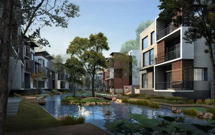 كمبوند Park Valley Heights الحزام الأخضر