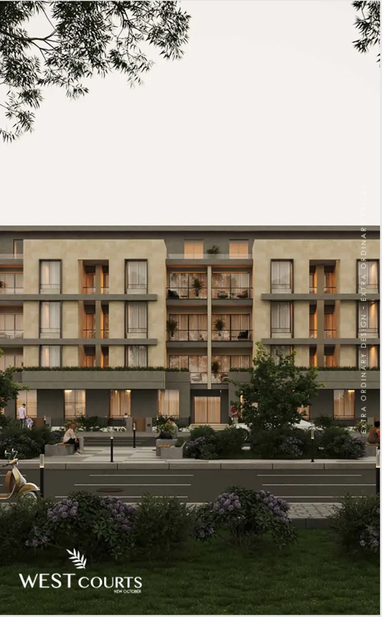وحدة في شقة — West Courts New October in 6th of October City by Morshedy Group في 6th of