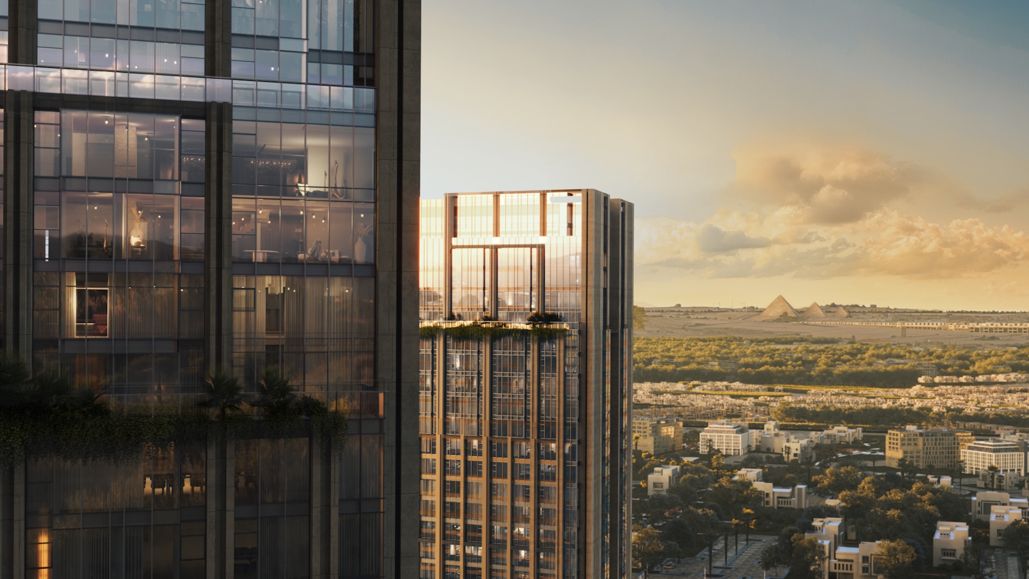 205 Towers الشيخ زايد — مادة بصرية رسمية من Arkan Palm