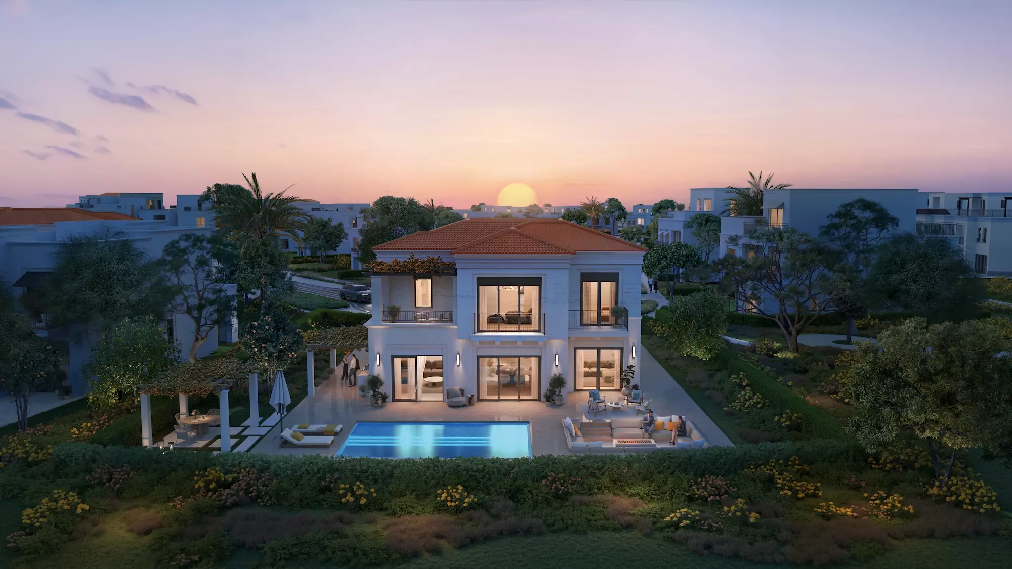 مشروع Amber Villas in Mivida Gardens By Emaar في New Cairo - الأسعار والمساحات