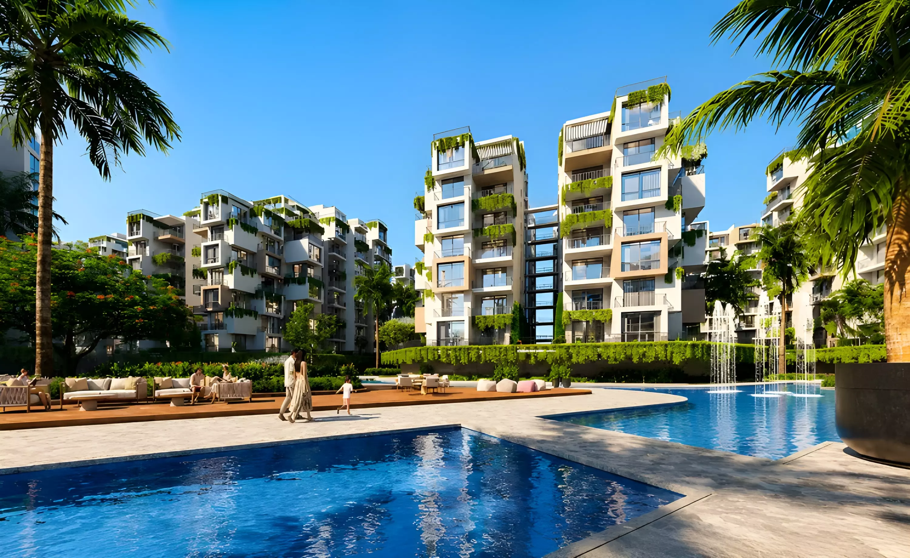 مشروع Aurevia Compound في New Cairo - الأسعار والمساحات