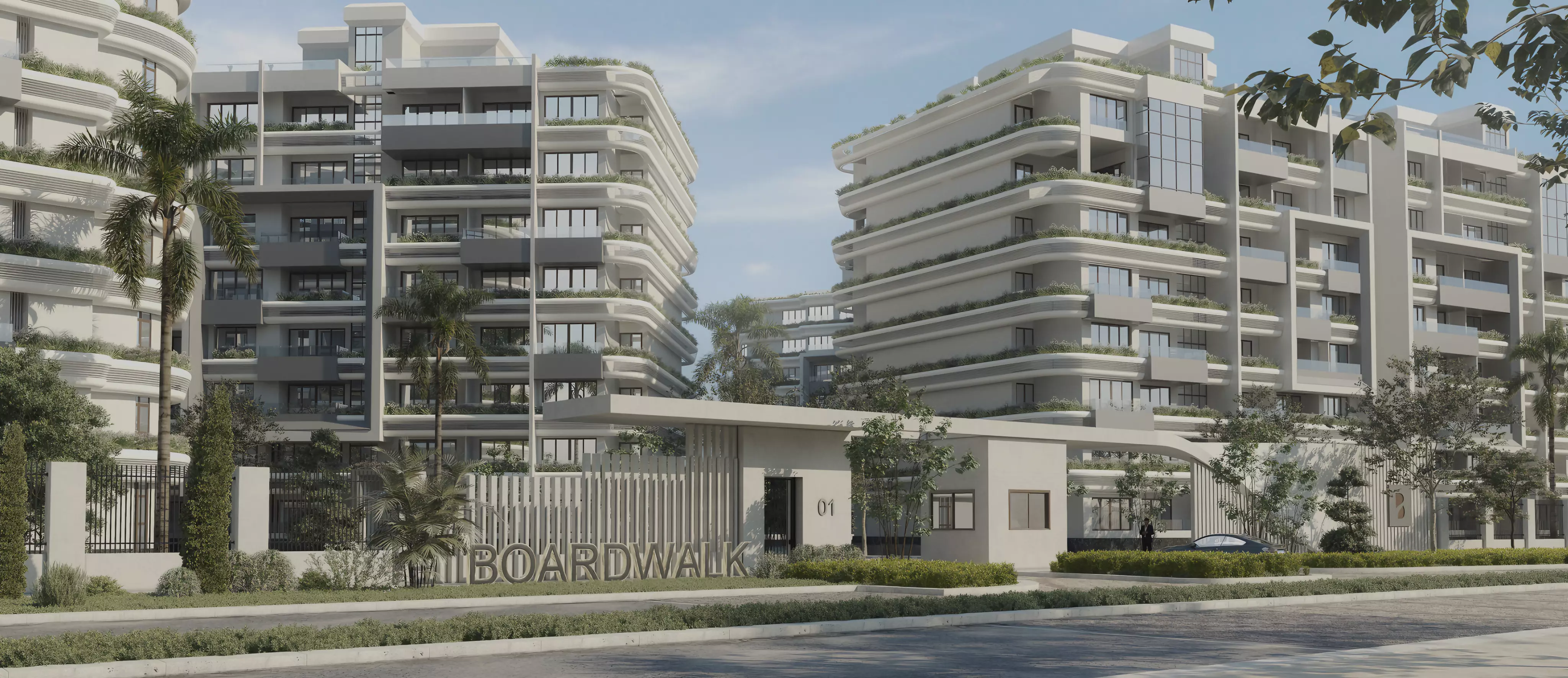 مشروع Boardwalk في New Capital - الأسعار والمساحات