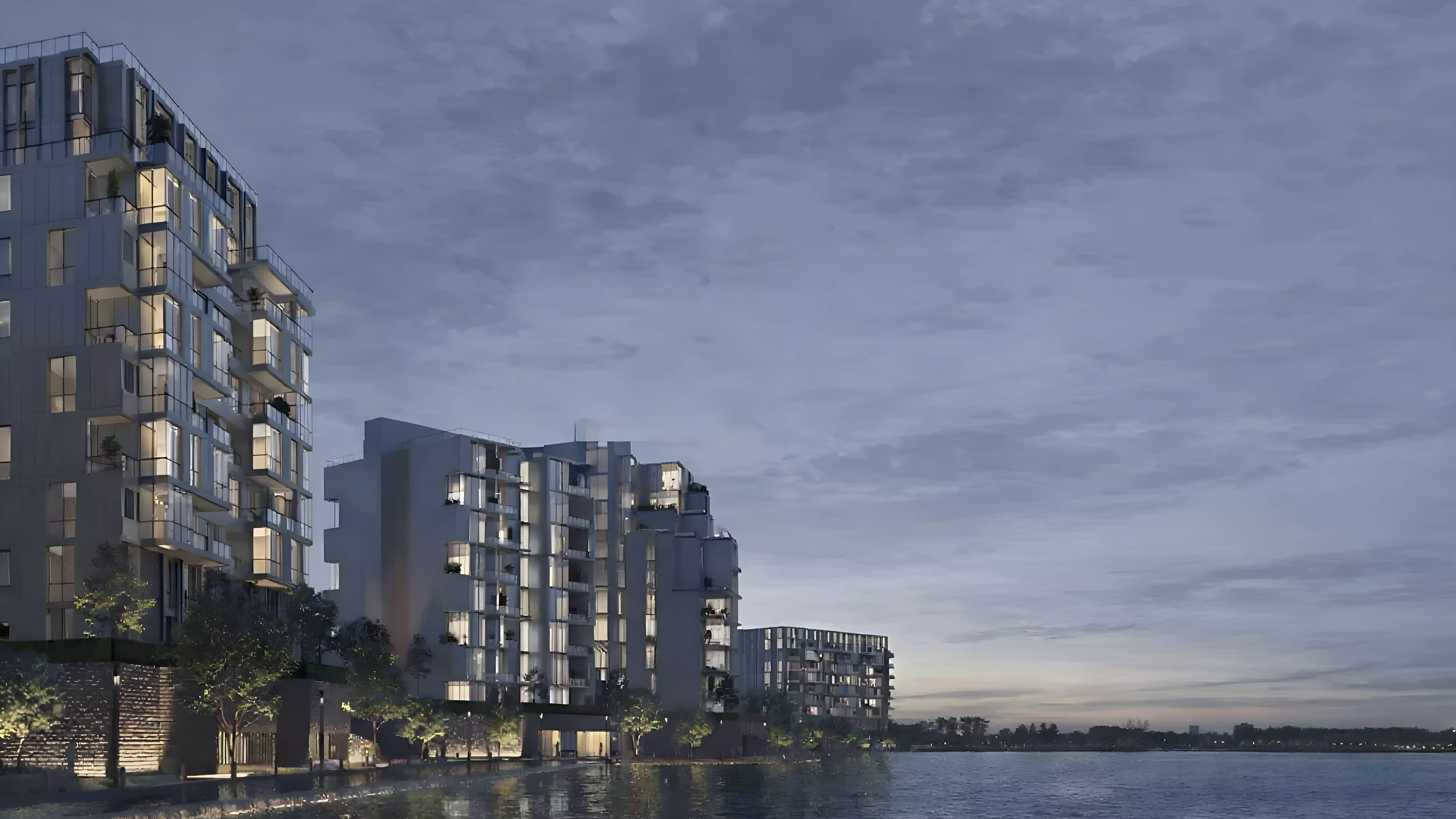 مشروع Canal Walk Residence في Sheikh Zayed - الأسعار والمساحات