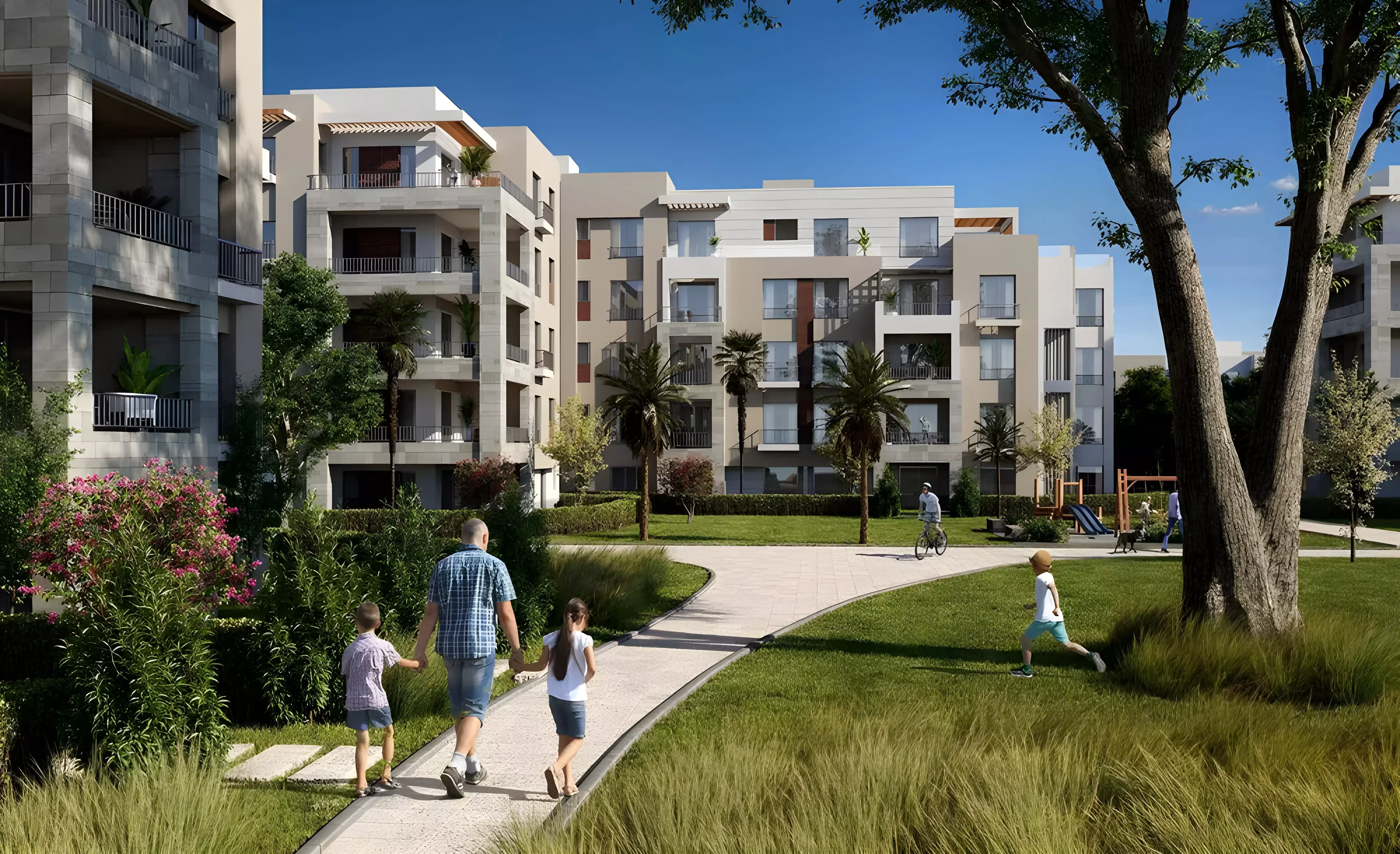 مشروع Clubside Apartments District 5 في New Cairo - الأسعار والمساحات
