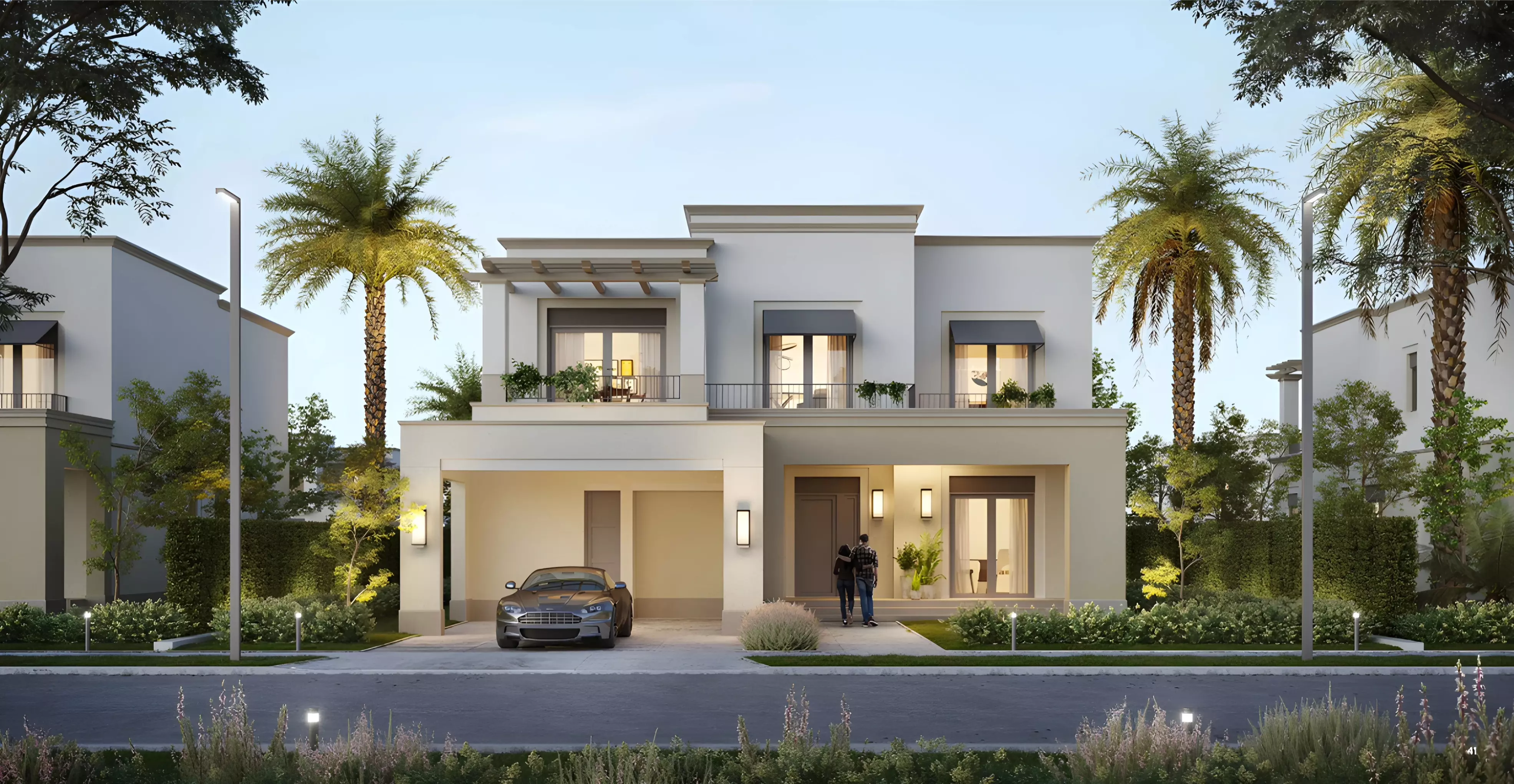 مشروع Evergreen Townhouse in Belle Vie By Emaar في Sheikh Zayed - الأسعار والمساحات