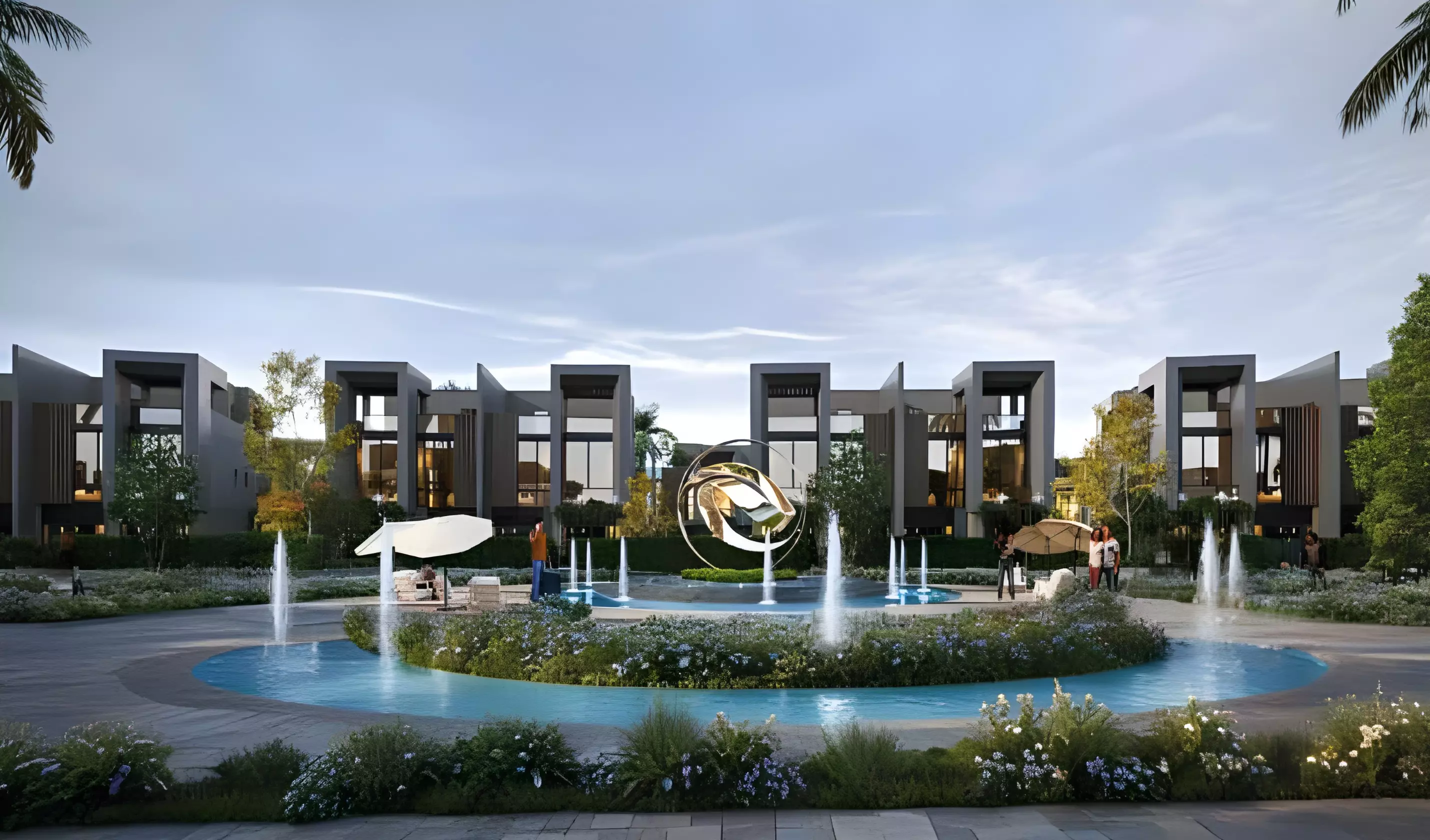 مشروع Fountain Park في New Cairo - الأسعار والمساحات