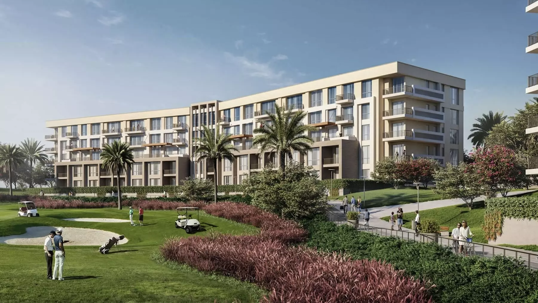 مشروع Golf Residences - الأسعار والمساحات