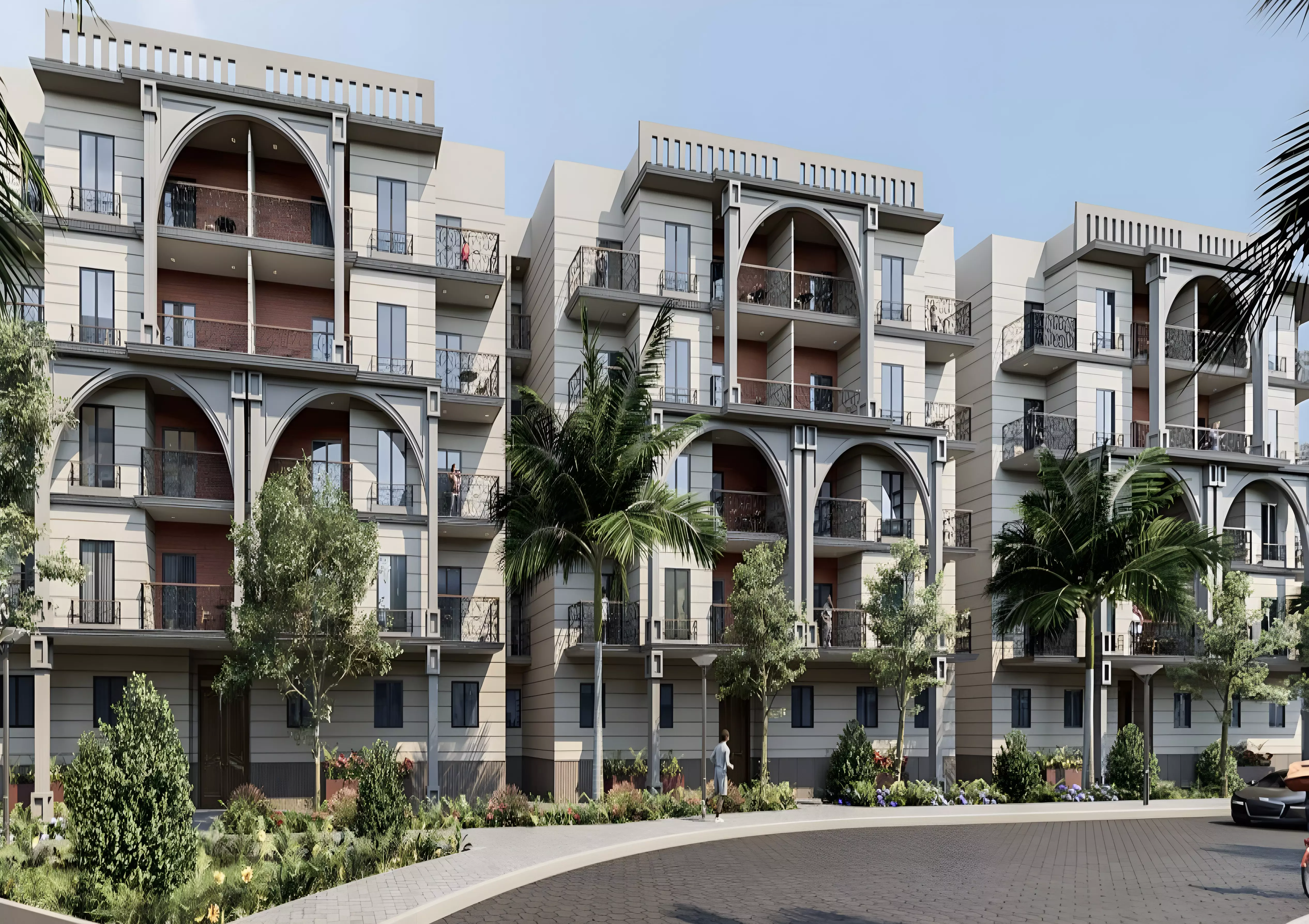 مشروع Green Plaza في Sheikh Zayed - الأسعار والمساحات
