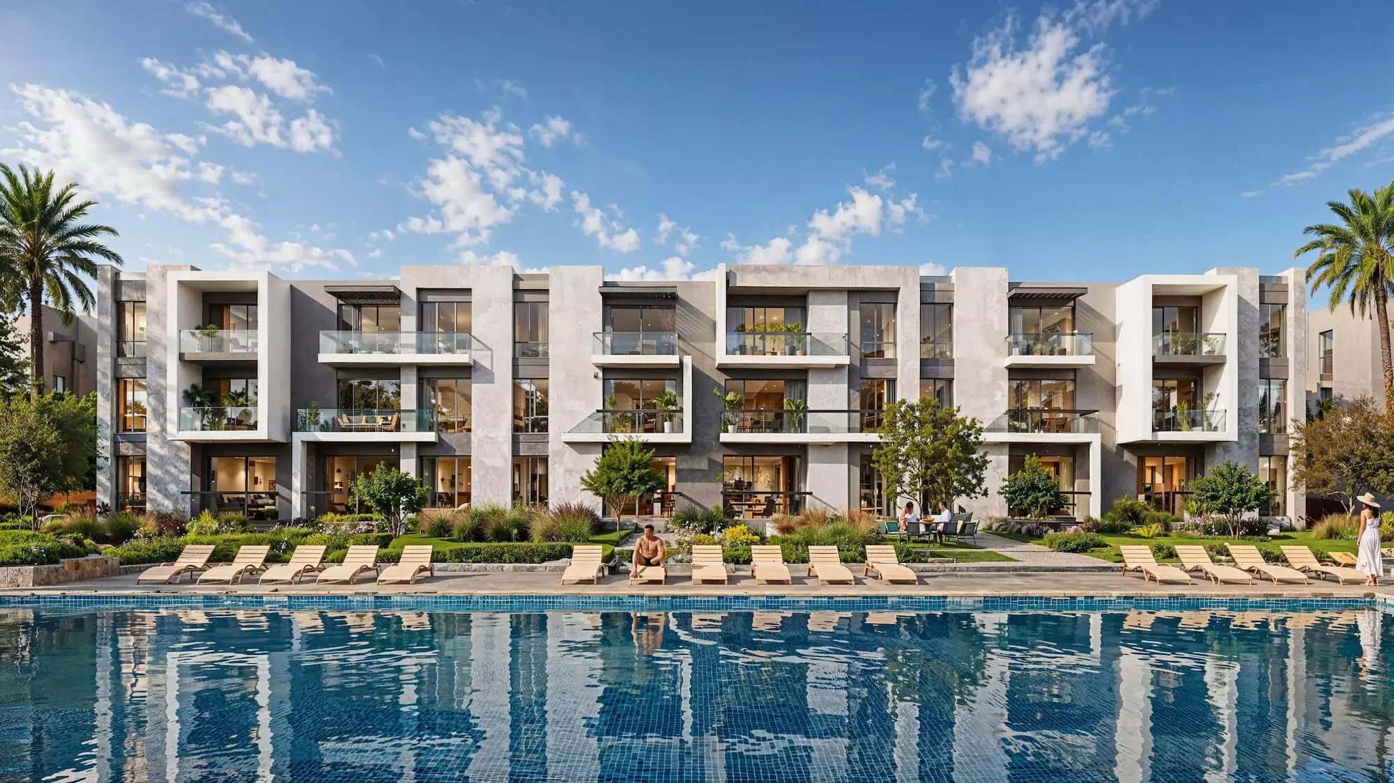 مشروع كمبوند Monterra Bay الحزام الأخضر - الأسعار والمساحات