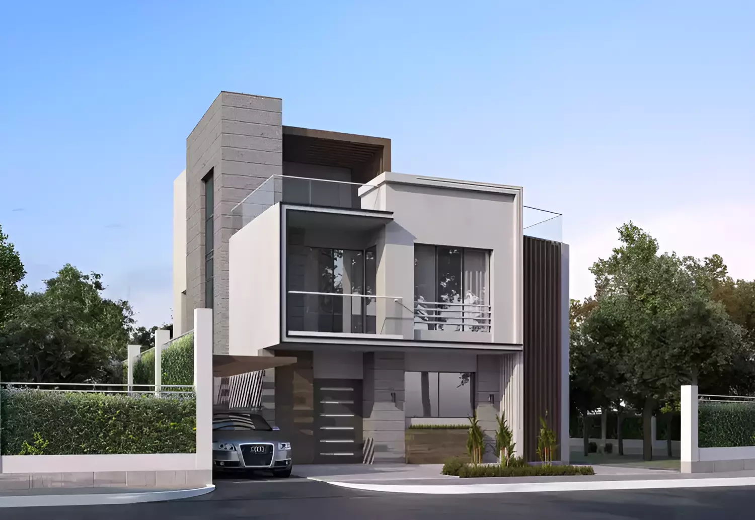 مشروع كمبوند Park Valley Layan الحزام الأخضر - الأسعار والمساحات