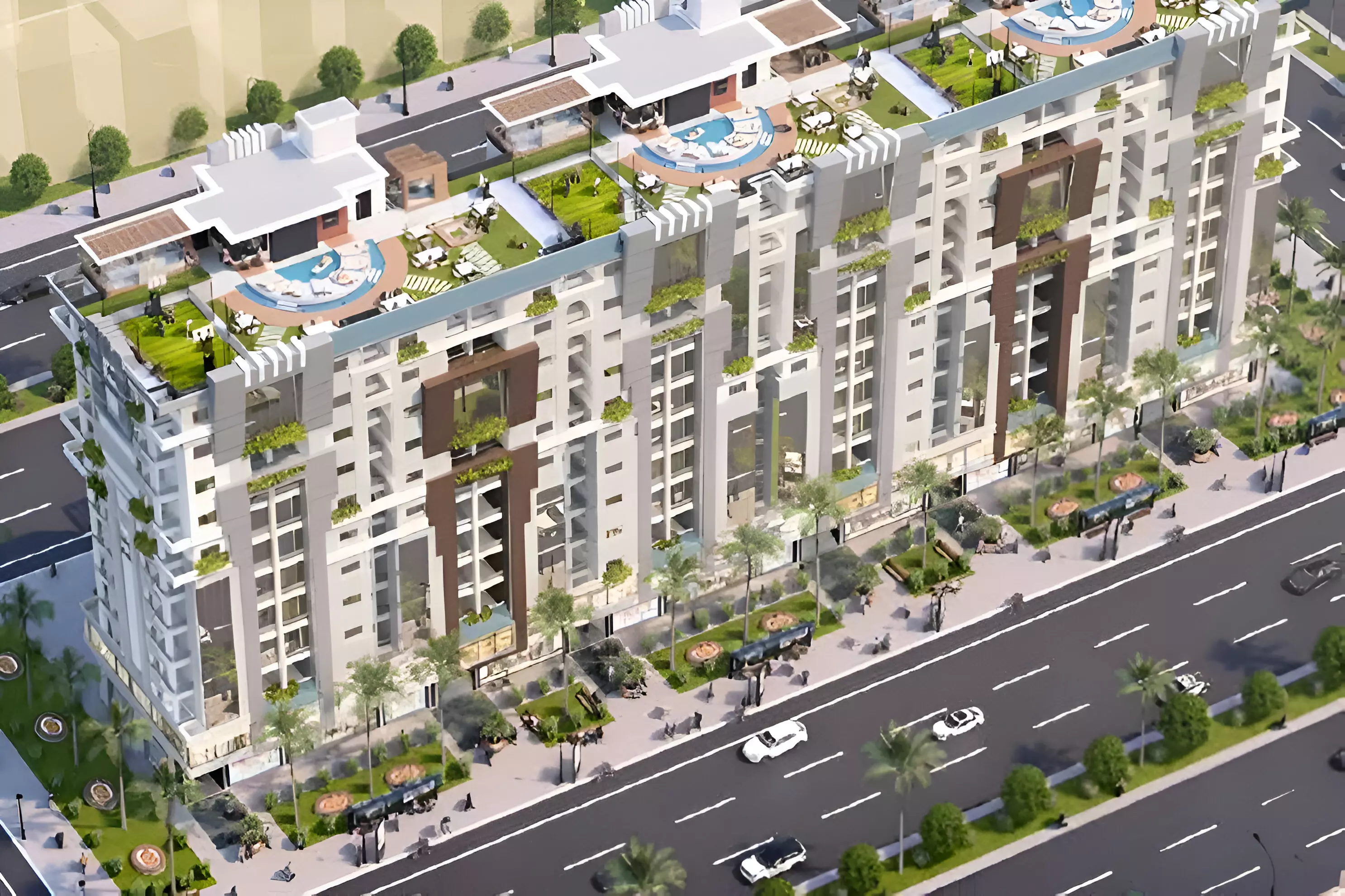 مشروع Sky Roof - الأسعار والمساحات