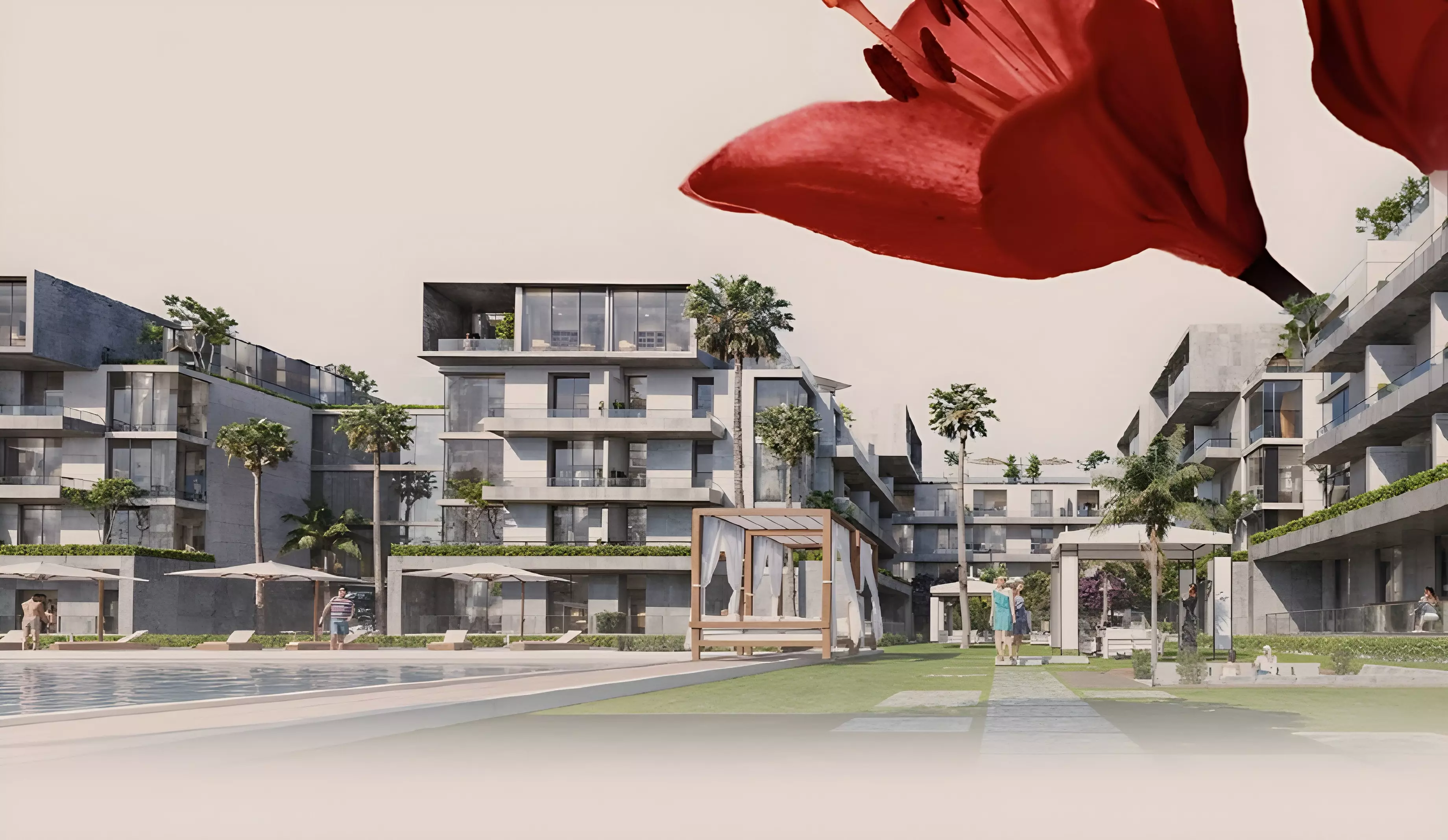 مشروع The Red Residences في New Cairo - الأسعار والمساحات