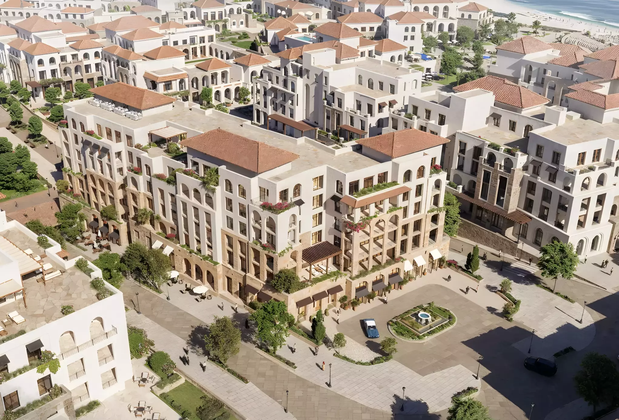 مشروع Yemm Beach Plaza في North Coast - الأسعار والمساحات