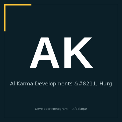 لوجو Al Karma Developments – Hurghada