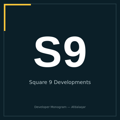 لوجو Square 9 Developments