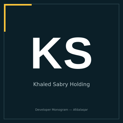 لوجو Khaled Sabry Holding