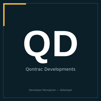 لوجو Qontrac Developments