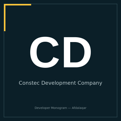 لوجو Constec Development Company