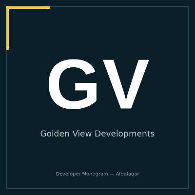 لوجو Golden View Developments