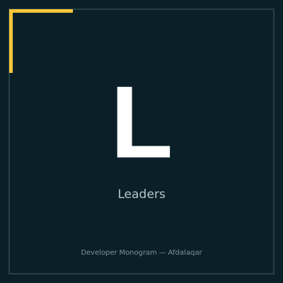 لوجو Leaders