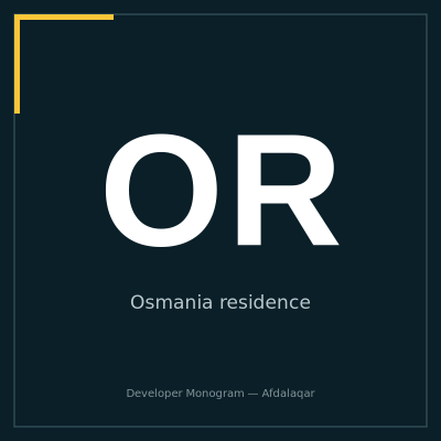 لوجو Osmania residence