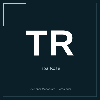 لوجو Tiba Rose