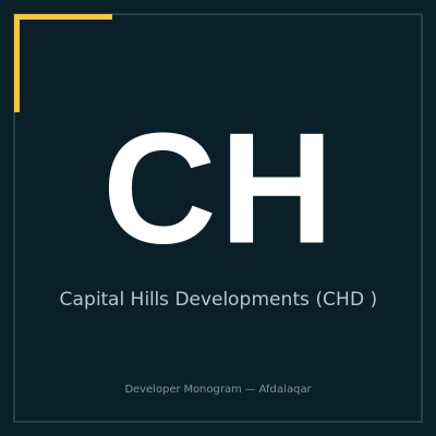 لوجو Capital Hills Developments (CHD )