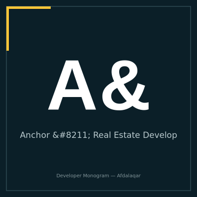 Anchor – Real Estate Development