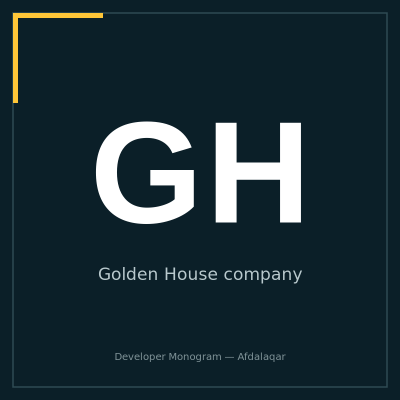 لوجو Golden House company