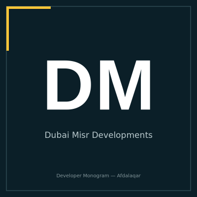 لوجو Dubai Misr Developments