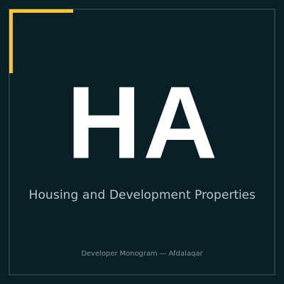لوجو Housing and Development Properties HDP