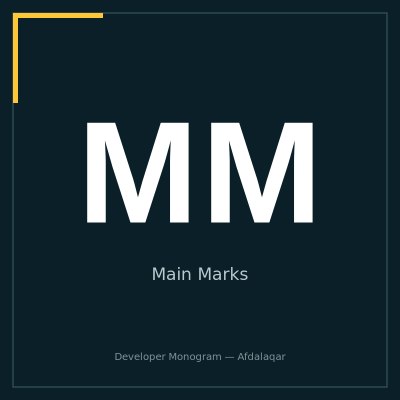 لوجو Main Marks