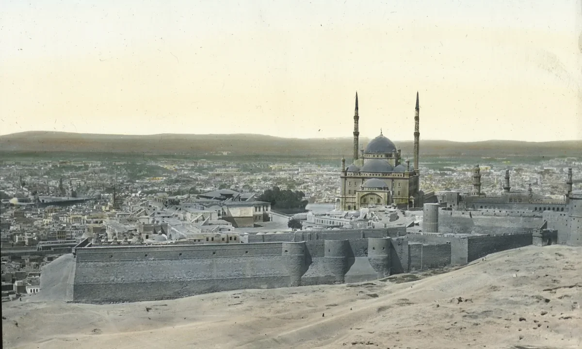 مشهد القاهرة من هضبة المقطم