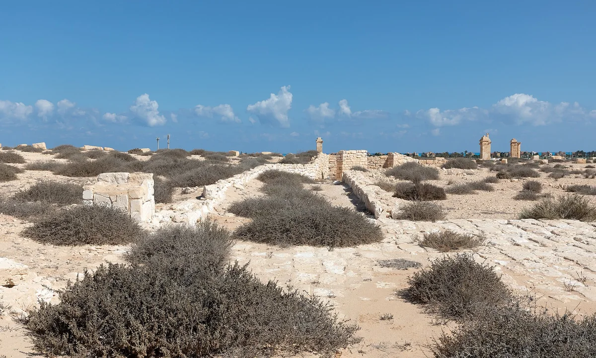 نظرة عامة على موقع مارينا العلمين الأثري